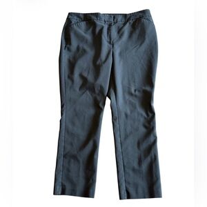 Chico’s Slimming Black Ankle Pants Size 2.5 Short Stretch